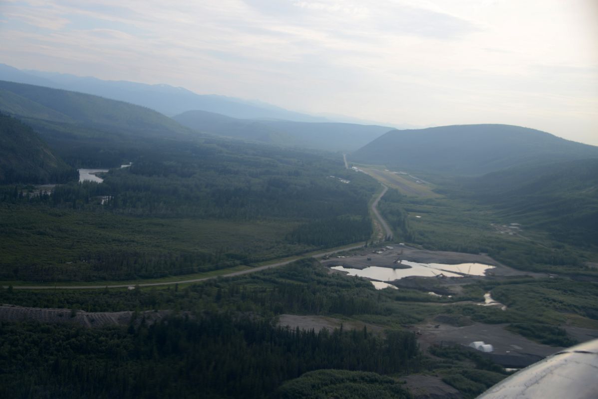 05F Approaching Dawson City Yukon Airport From Airplane
